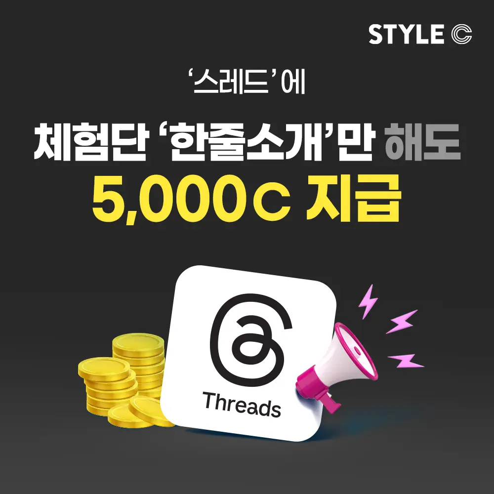 스타일씨 체험단 '한줄' 소개 미션