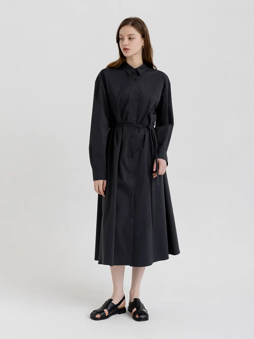 PERR String Long Shirt Dress