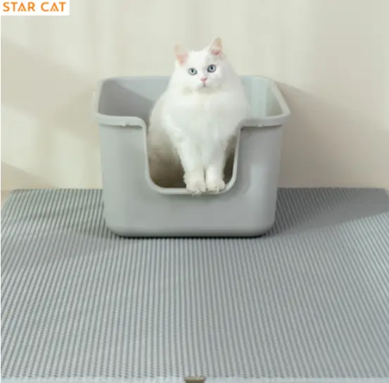 국내제작 고양이 모래매트