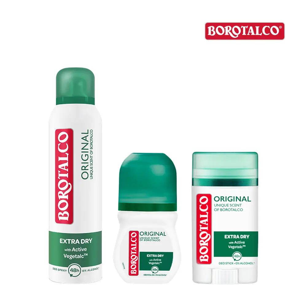 보로탈코 누오바 데오드란트 오리지널 롤온 50ml +스틱 40ml+스프레이 150ml (3종)