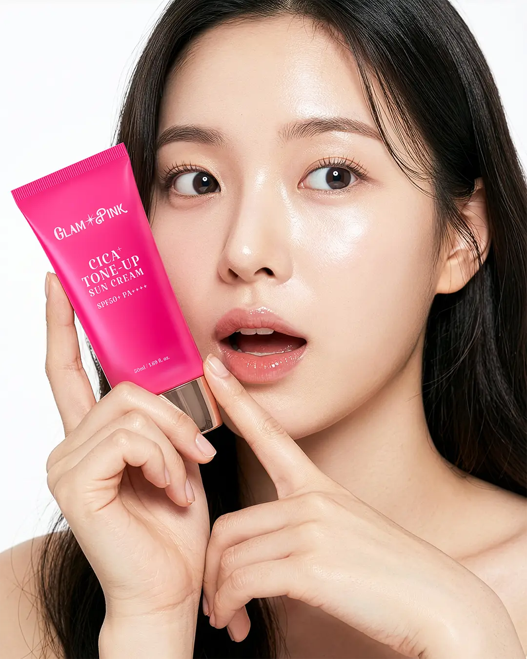 글램핑크 시카플러스 톤업 선크림 리뉴얼 런칭!