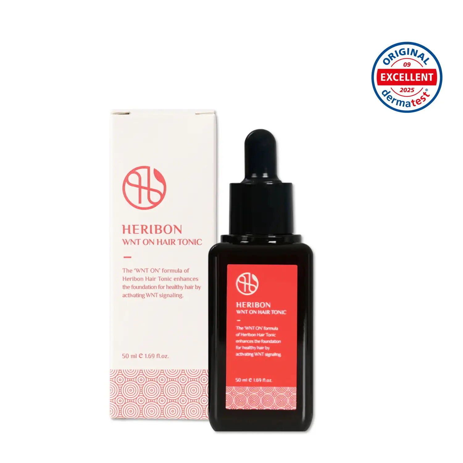 헤리본 윈트 온 탈모케어 헤어토닉 50ml (자체 특허성분, 논문기반 기술, 연세대학교 조직재생/회복 연구기반)