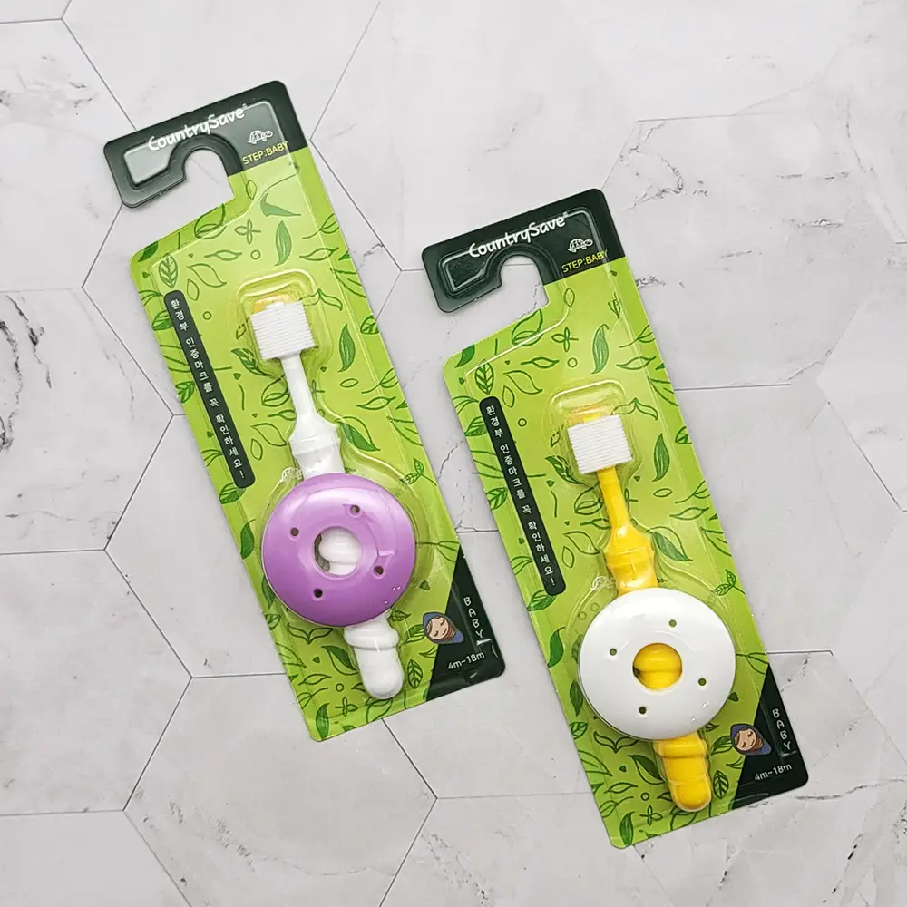 360도 칫솔 유아칫솔 아기칫솔 3개월 아기부터 사용 2P세트