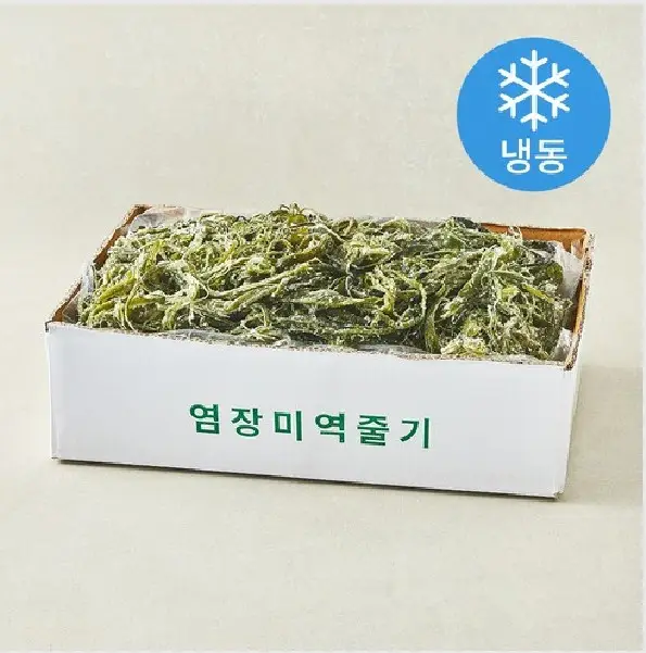 쿠팡 로켓프레시 완도건강해 미역줄기 , 1개, 4kg
