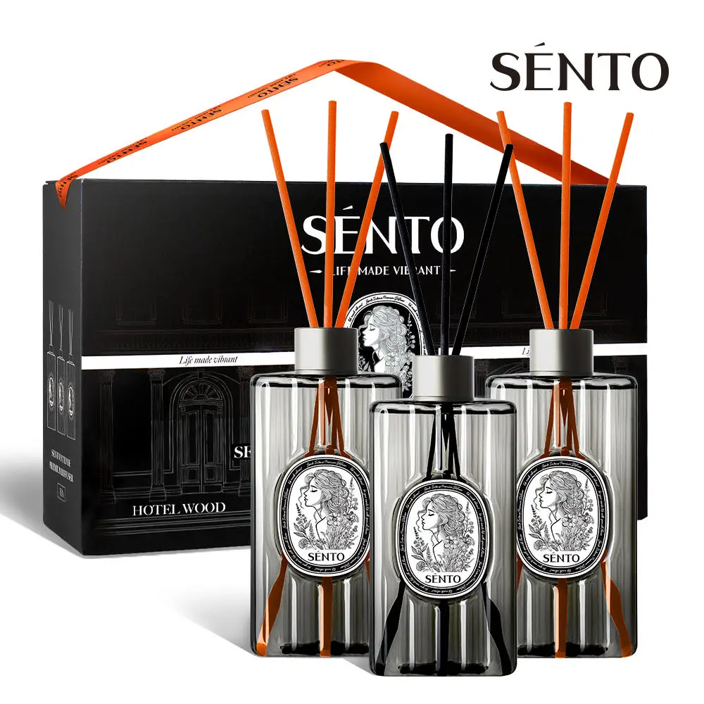 센토 인텐스 프리미엄 대용량 디퓨저 선물세트 호텔우드 550ml*3개