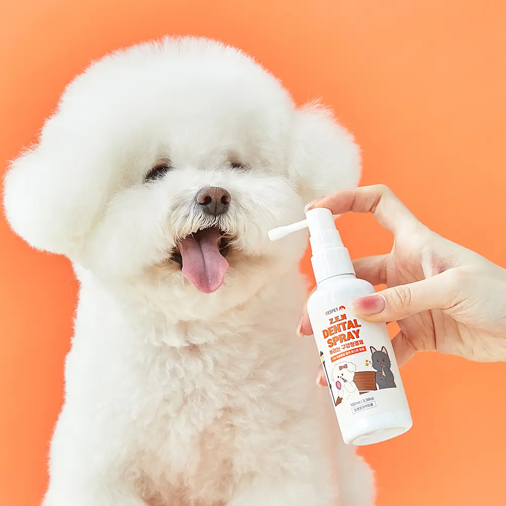 리스펫 강아지 고양이 뿌리는 구강청결제 100ml 1개