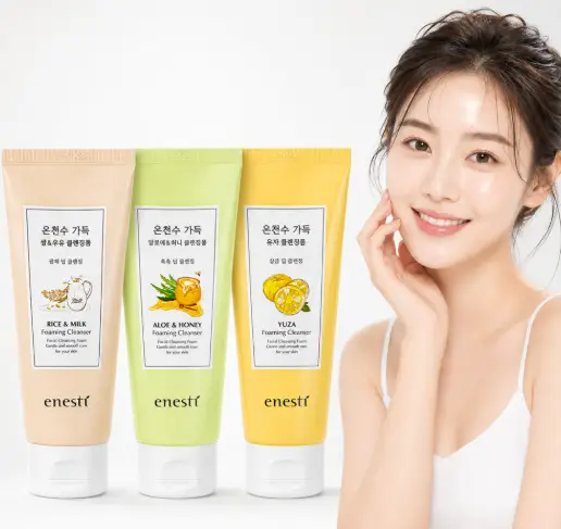 에네스티 폼클렌징 3종(쌀우유, 유자, 알로에&허니) 네이버 클립 인플루언서 모집