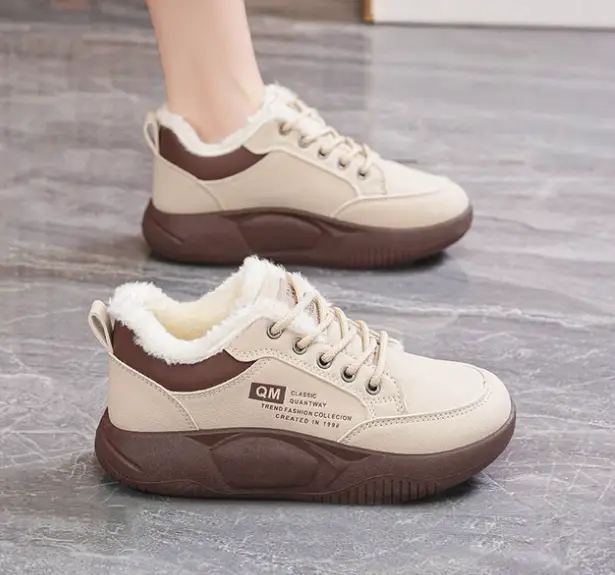 Modern Fashion 여성 털 운동화 L08